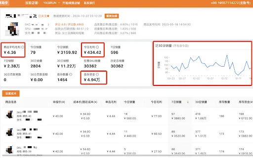 Temu Seller Assistant – เครื่องมือจัดการร้านค้าและวิเคราะห์ข้อมูลระดับมืออาชีพ - Screenshot 2