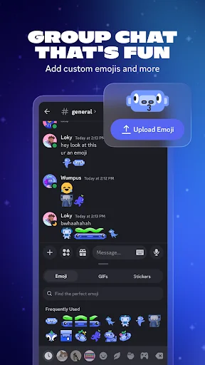 ดาวน์โหลด Discord ล่าสุด – แชทกลุ่มและชุมชนเกมฟรี บนมือถือ - Screenshot 1