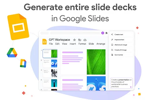 ดาวน์โหลด GPT Workspace ล่าสุด – ตัวช่วย AI อัจฉริยะสำหรับ Google Workspace - Screenshot 4