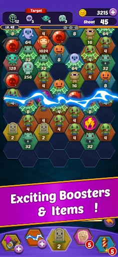 ดาวน์โหลด Shoot The Monster ล่าสุด – เกมพัซเซิล 2048 สุดมันส์ โหลดฟรี - Screenshot 4