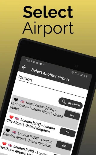 ดาวน์โหลด Fukuoka Airport Flight Info ล่าสุด – เช็คเที่ยวบินเรียลไทม์ฟรี - Screenshot 9