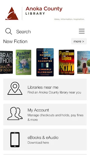ดาวน์โหลดแอป Anoka County Library ล่าสุด – เข้าถึงหนังสือฟรีได้ทุกที่ - Screenshot 1
