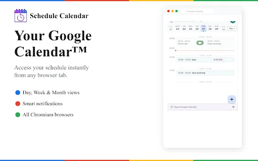 ดาวน์โหลด Schedule Calendar ล่าสุด – จัดการตารางงานและนัดหมายฟรี - Screenshot 1
