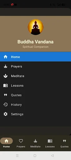 ดาวน์โหลด Buddha Vandana แอปสวดมนต์และคำสอนทางพุทธศาสนาฟรี - Screenshot 2