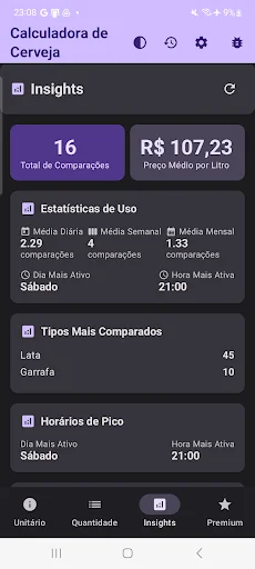 ดาวน์โหลด Calculadora de Cerveja ล่าสุด – คำนวณราคาเบียร์สุดคุ้ม ฟรี - Screenshot 7