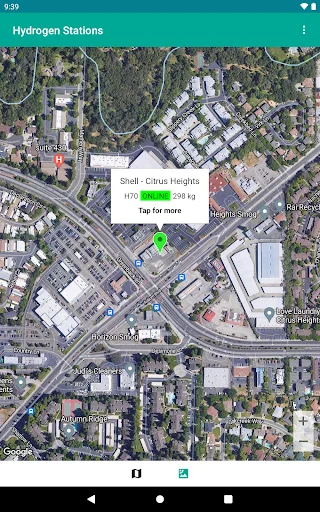 ดาวน์โหลด Hydrogen Stations USA ล่าสุด – ค้นหาสถานีไฮโดรเจนฟรี - Screenshot 15