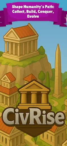 ดาวน์โหลด CivRise ล่าสุด – เกมสร้างอารยธรรม Idle เล่นฟรีบนมือถือ - Screenshot 1