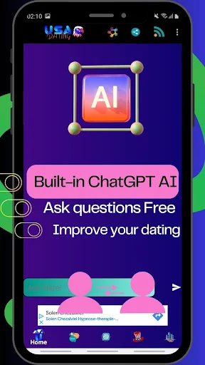 ดาวน์โหลด USA Dating ล่าสุด – พบรักแท้จากสหรัฐฯ ถึงปารีส ฟรี - Screenshot 4