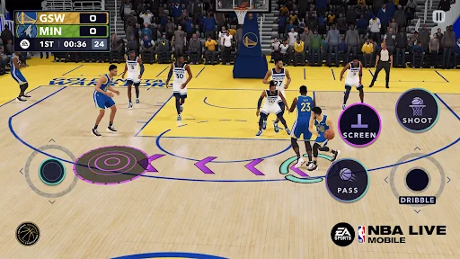 ดาวน์โหลด EA SPORTS™ NBA LIVE Mobile ล่าสุด – เกมบาสเกตบอลสมจริงฟรี - Screenshot 3