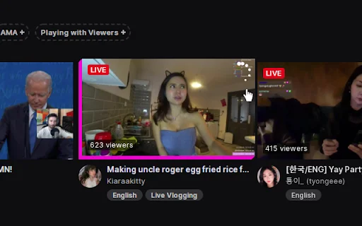 ดาวน์โหลด Previews สำหรับ Twitch, YouTube และ Kick – ดูตัวอย่างสตรีมสดฟรี - Screenshot 5