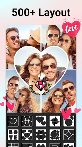ดาวน์โหลด Collage Maker & Photo Editor ล่าสุด – แต่งรูปสวยฟรี - Screenshot 1