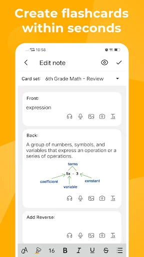 ดาวน์โหลด Knowlet – แอปแฟลชการ์ดช่วยจำ สอบผ่านง่าย ได้คะแนนสูง ฟรี - Screenshot 5