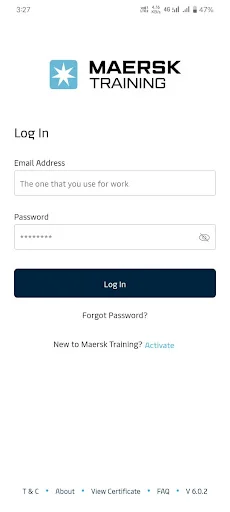 ดาวน์โหลด Maersk Training TMS ล่าสุด – จัดการการฝึกอบรมของคุณได้ง่ายๆ - Screenshot 1