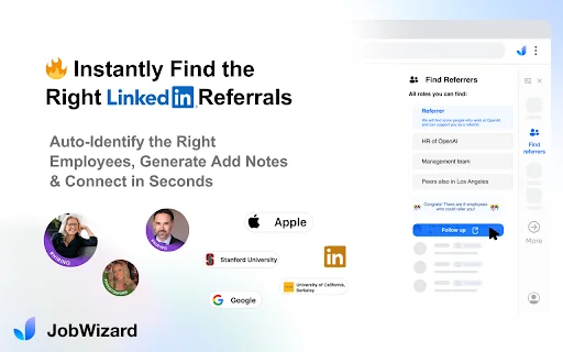 JobWizard: สมัครงานไวขึ้น 10 เท่าด้วย AI Autofill และโปรไฟล์ ATS - Screenshot 4