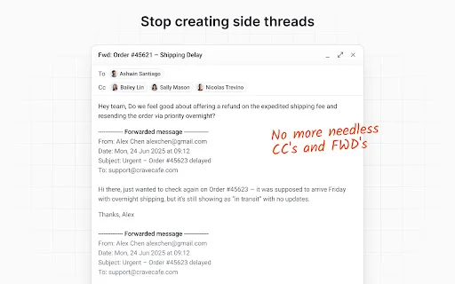 Streak Email Sharing for Gmail – แชร์อีเมลได้ง่ายโดยไม่ต้อง Forward - Screenshot 4