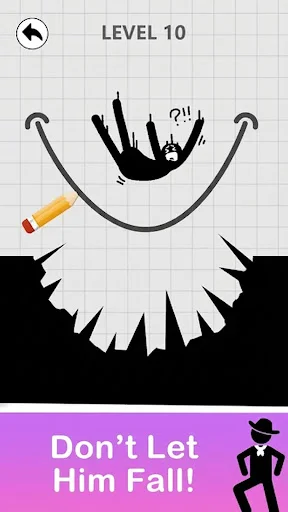 ดาวน์โหลด Save Stickman: Brain Draw Line ล่าสุด – เกมวาดเส้นฝึกสมองฟรี - Screenshot 5