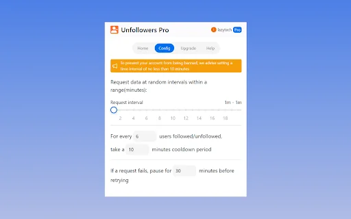 ดาวน์โหลด Unfollow Pro ล่าสุด – เครื่องมือช่วยเลิกติดตาม Instagram ฟรี - Screenshot 2