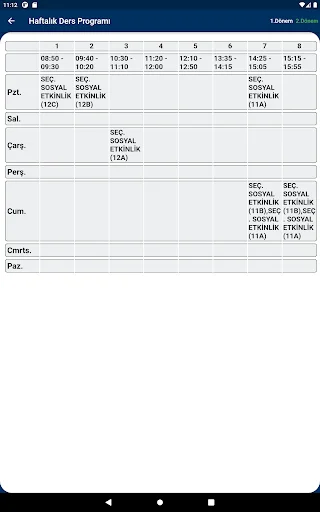 ดาวน์โหลด Okulsis Mobil เวอร์ชันล่าสุด – จัดการการเรียนการสอนฟรี - Screenshot 19