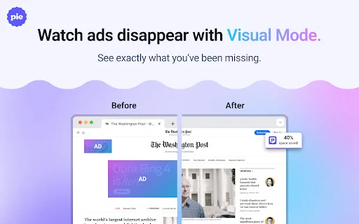 ดาวน์โหลด Pie Adblock ฟรี – บล็อกโฆษณา YouTube และ Twitch ได้ดีที่สุด - Screenshot 3