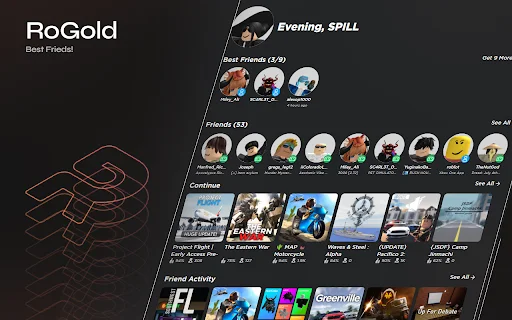 ดาวน์โหลด RoGold ล่าสุด – ส่วนเสริม Roblox ที่ดีที่สุดสำหรับคุณ - Screenshot 4