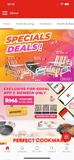 ดาวน์โหลด GDeal แอปช้อปปิ้งไลฟ์สไตล์ ส่งตรงถึงหน้าบ้านคุณฟรี - Screenshot 1