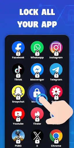 ดาวน์โหลด App Lock – Fingerprint Applock ล่าสุด – ล็อกแอปและซ่อนรูปฟรี - Screenshot 2