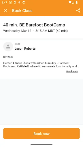 ดาวน์โหลด Be Hot Yoga แอปจองคลาสโยคะและฟิตเนสที่ดีที่สุด ใช้งานง่าย - Screenshot 3