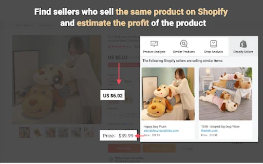 ดาวน์โหลด ShopifyHunt ล่าสุด – เครื่องมือวิเคราะห์คู่แข่งและหาสินค้าขายดี - Screenshot 2