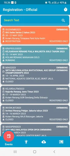 ดาวน์โหลด Innotex SwimPro ล่าสุด – ลงทะเบียนว่ายน้ำออนไลน์ฟรี - Screenshot 1