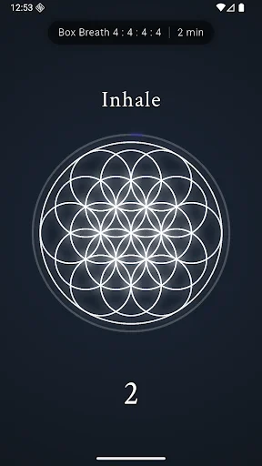 ดาวน์โหลด Just Breathe Now ล่าสุด – ฝึกลมหายใจแบบ Box Breathing ฟรี - Screenshot 3