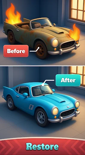 ดาวน์โหลด Triple Car: Match & Mod ล่าสุด – เกมจับคู่รถแต่งซิ่งสุดมันส์ - Screenshot 5