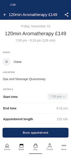 ดาวน์โหลดแอป Spa & Massage ล่าสุด – จองคิวนวดผ่อนคลายง่ายๆ บนมือถือ - Screenshot 3