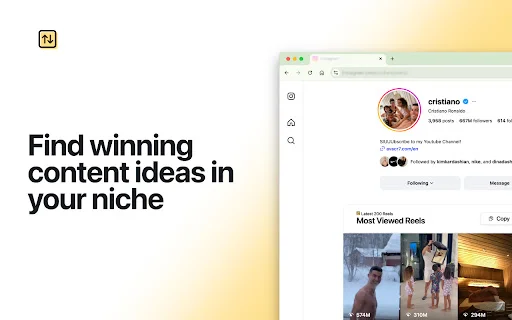 Sort Feed ดาวน์โหลดฟรี – ตัวช่วยวิเคราะห์ Reels และ TikTok สุดล้ำ - Screenshot 2