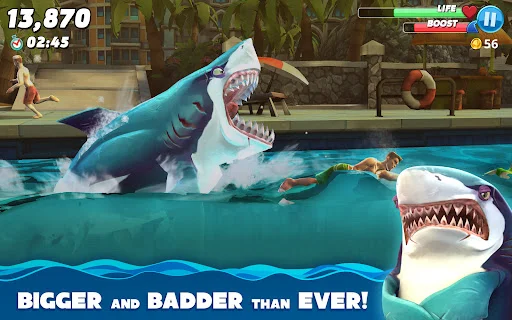 ดาวน์โหลด Hungry Shark World ล่าสุด – เกมฉลามสุดมันส์ เล่นฟรีบนมือถือ - Screenshot 13