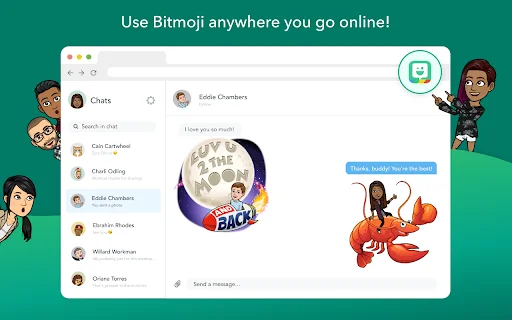 ดาวน์โหลด Bitmoji ล่าสุด – สร้างอวตารส่วนตัวและสติกเกอร์ฟรี - Screenshot 1