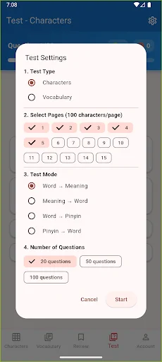 ดาวน์โหลด GoHanzi Chinese Vocabulary HSK ล่าสุด – ฝึกจำศัพท์จีนฟรี - Screenshot 8