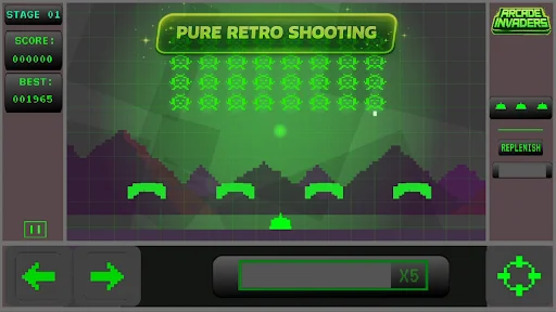 ดาวน์โหลด Arcade Invaders From Space ล่าสุด – เกมยิงอวกาศสุดมันส์ - Screenshot 1