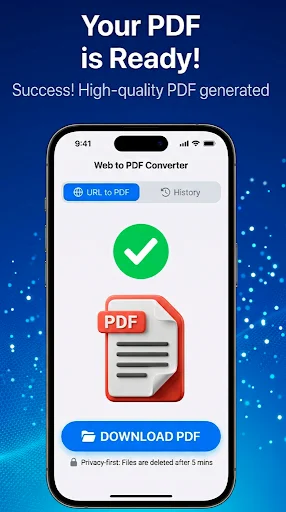 ดาวน์โหลด HTML to PDF – Web Converter ล่าสุด – แปลงหน้าเว็บเป็น PDF ฟรี - Screenshot 4