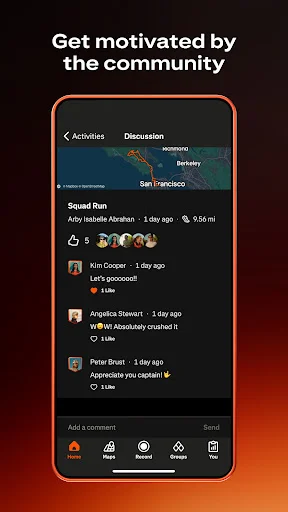ดาวน์โหลด Strava: ติดตามการวิ่งและปั่นจักรยาน – แอปฟิตเนสยอดนิยม - Screenshot 7