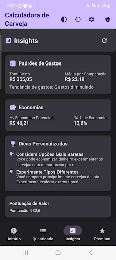 ดาวน์โหลด Calculadora de Cerveja ล่าสุด – คำนวณราคาเบียร์สุดคุ้ม ฟรี - Screenshot 8