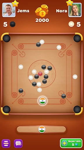 ดาวน์โหลด Carrom Cricket: Disc Pool เกมกระดานสุดมันส์ เล่นฟรีล่าสุด - Screenshot 5
