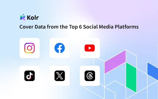 ดาวน์โหลด Kolr Extension ล่าสุด – วิเคราะห์ Influencer ฟรี - Screenshot 2