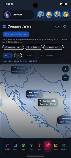 ดาวน์โหลด World Cities War ล่าสุด – พิชิตเมืองทั่วโลกและสร้างอาณาจักรของคุณฟรี - Screenshot 8