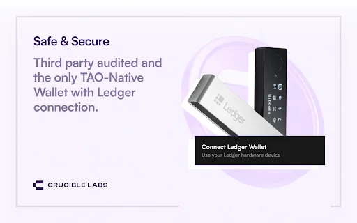 ดาวน์โหลด Crucible Wallet ล่าสุด – จัดการ TAO และ Staking อัจฉริยะ - Screenshot 2