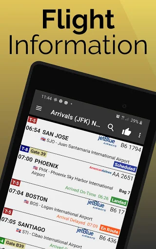 ดาวน์โหลด Christchurch Airport Flights ล่าสุด – เช็คเที่ยวบินเรียลไทม์ฟรี - Screenshot 7