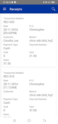 ดาวน์โหลด BizCloud แอปบริหารจัดการธุรกิจอัจฉริยะ – ดาวน์โหลดฟรี - Screenshot 4