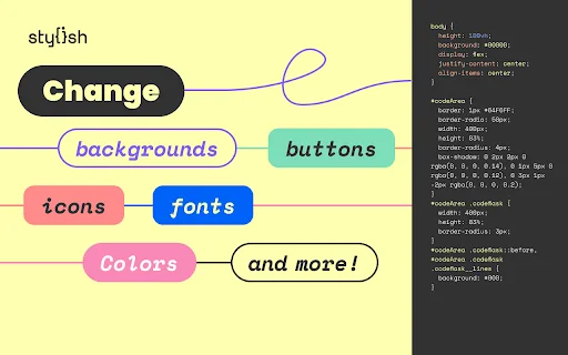 ดาวน์โหลด Stylish ปรับแต่งธีมเว็บไซต์ให้สวยงามได้ฟรีล่าสุด - Screenshot 4
