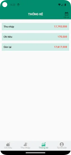ดาวน์โหลด Thu Chi ล่าสุด – แอปจัดการรายรับรายจ่ายฟรี ใช้งานง่าย - Screenshot 5
