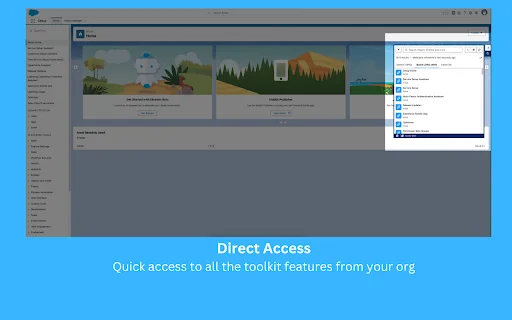 ดาวน์โหลด Salesforce Toolkit ส่วนขยาย Chrome เพื่อเพิ่มประสิทธิภาพการทำงาน - Screenshot 9