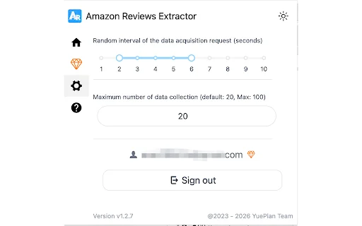 ดาวน์โหลด Amazon Reviews Extractor – เครื่องมือคัดลอกรีวิวสินค้าฟรี - Screenshot 3